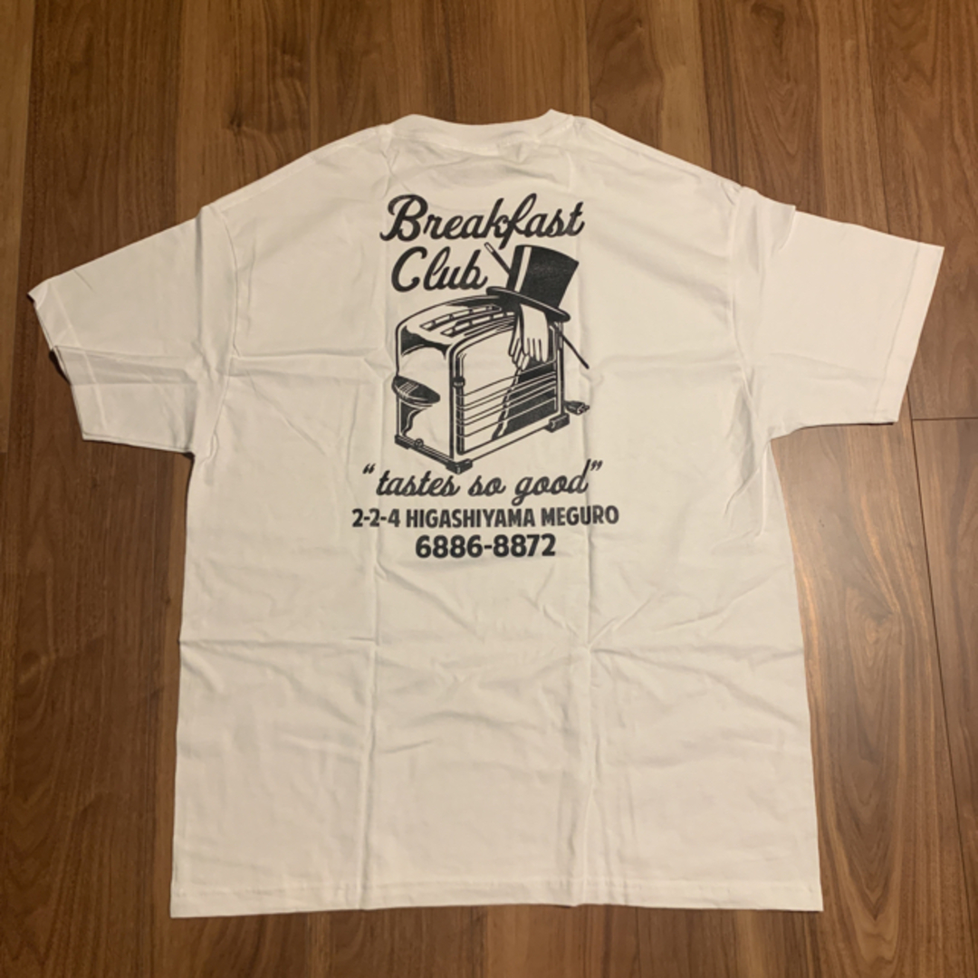 breakfast club Tシャツ white XL 白 野村訓市 - Tシャツ/カットソー ...