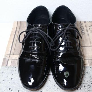 Saint Laurent - サンローラン 23 ドレスシューズ エナメル 黒 ...