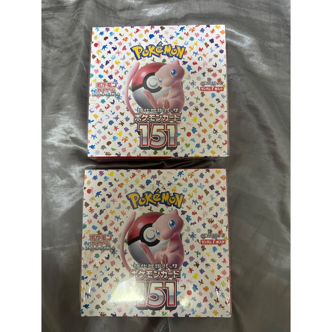 ポケモンカード 151 未開封 シュリンク付き BOX ボックス ②-