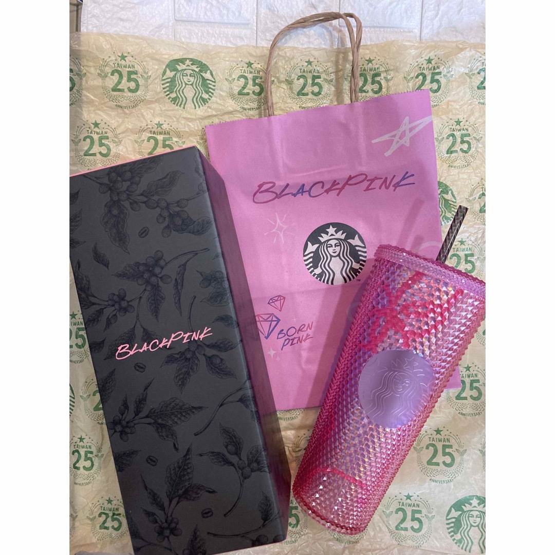 WEBストア 日本未発売!BLACKPINK ×starbucks スタッズコールドカップ