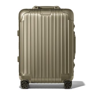 リモワ(RIMOWA)のRIMOWA リモワ ORIGINAL チタニウムゴールド 35L 機内持ち込み(旅行用品)