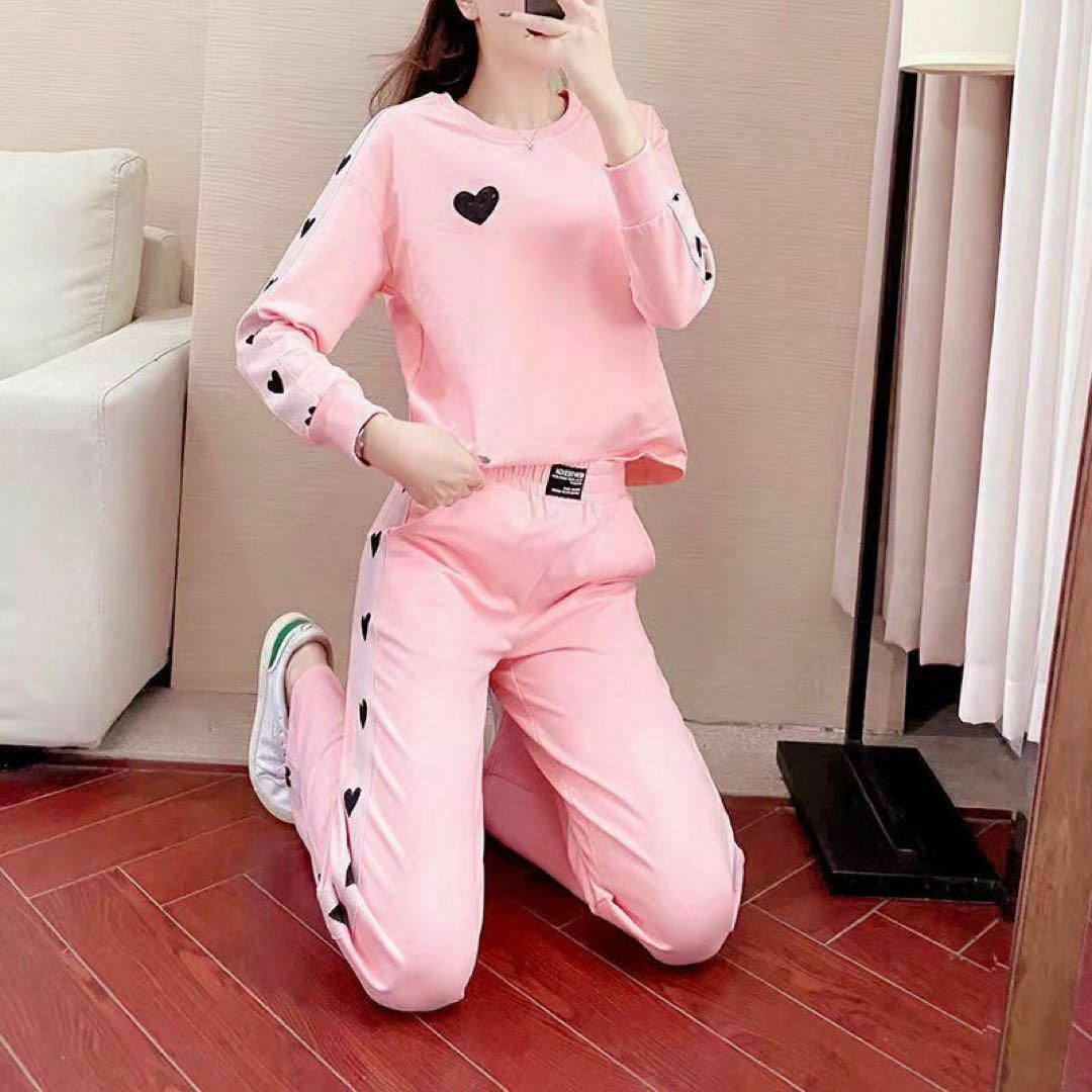 春夏コーデ❤️ジャージ レディース セットアップ Tシャツ スウェット