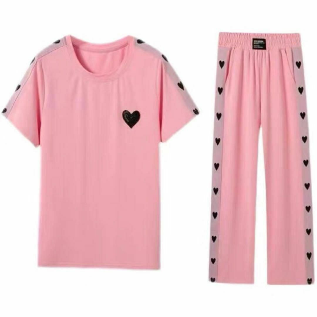春夏コーデ❤️ジャージ レディース セットアップ Tシャツ スウェット