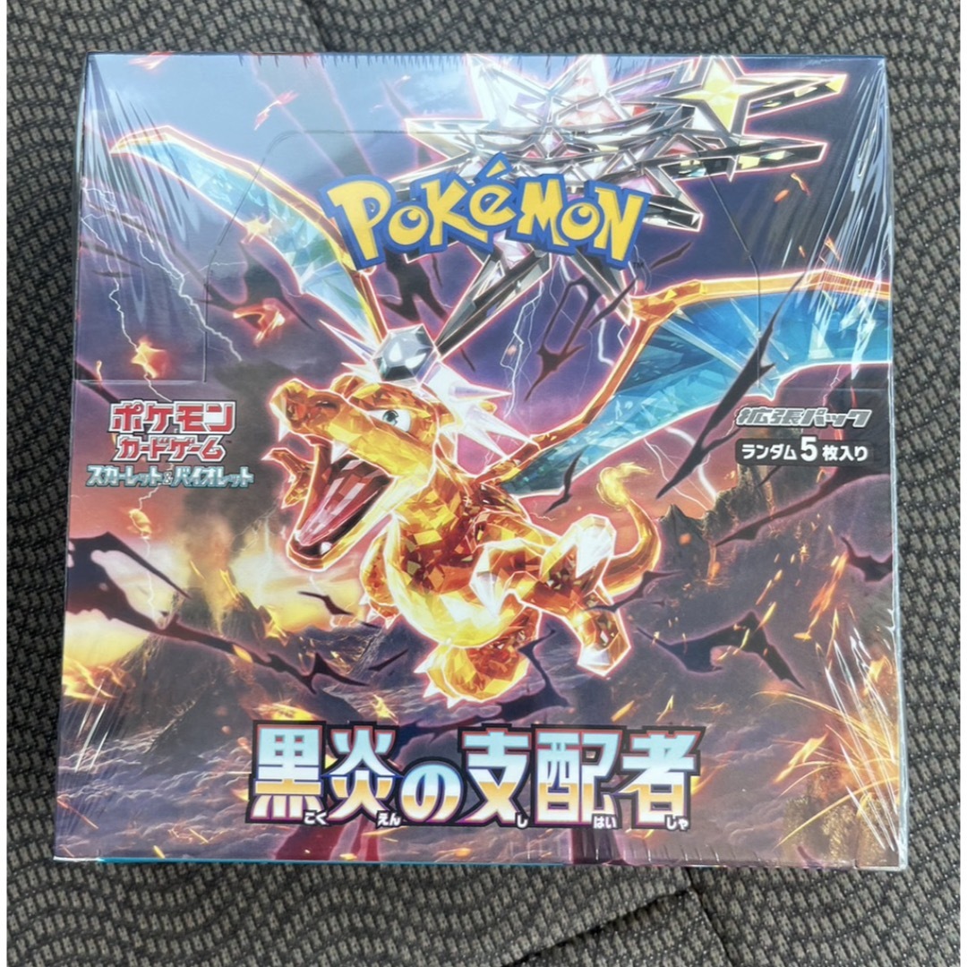 ポケモン - ポケモンカード 黒炎の支配者 10パック 残2人 SR以上確率33