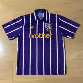 アンブロ(UMBRO)のマンチェスターシティ 92-94 ユニフォーム 古着(Tシャツ/カットソー(半袖/袖なし))