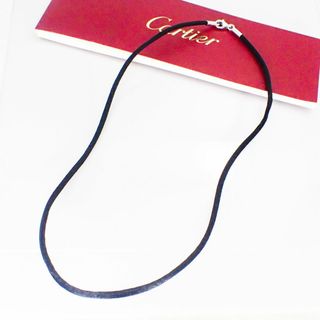 カルティエ(Cartier)のカルティエ Cartier K18WG シルクコード ネックレス (ネックレス)