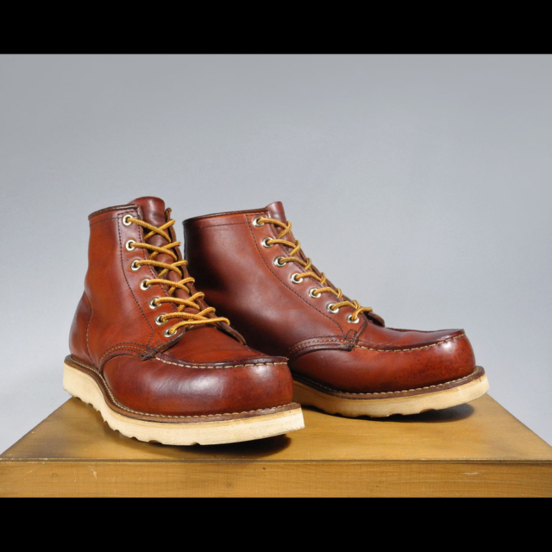 REDWING(レッドウィング)の83年製犬タグ875セッター877半円犬タグスクエアステッチBEAMS メンズの靴/シューズ(ブーツ)の商品写真