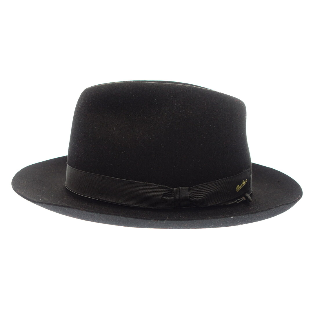 Borsalino(ボルサリーノ)のボルサリーノ ハット ビキューナ ブラック サイズ59【AFE8】 メンズの帽子(ハット)の商品写真