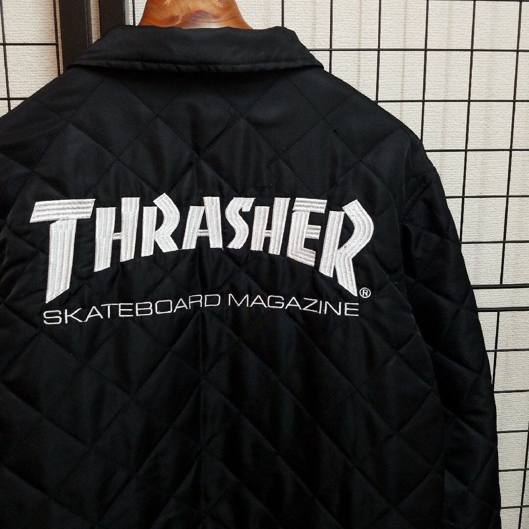 THRASHER Big Embroidery Quilting Jacket