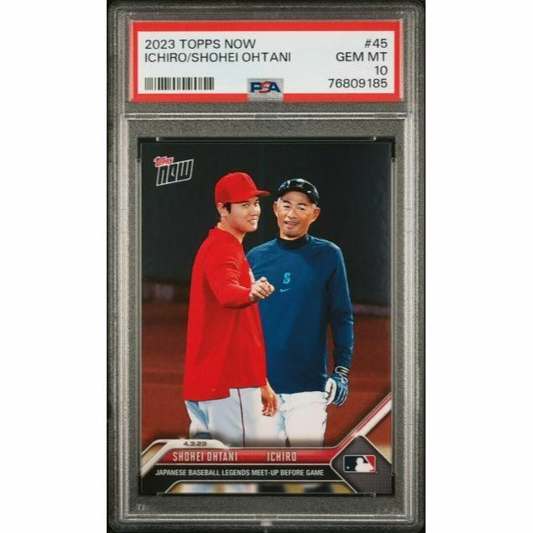 【PSA10】2023 Topps Now 45 大谷　イチロー