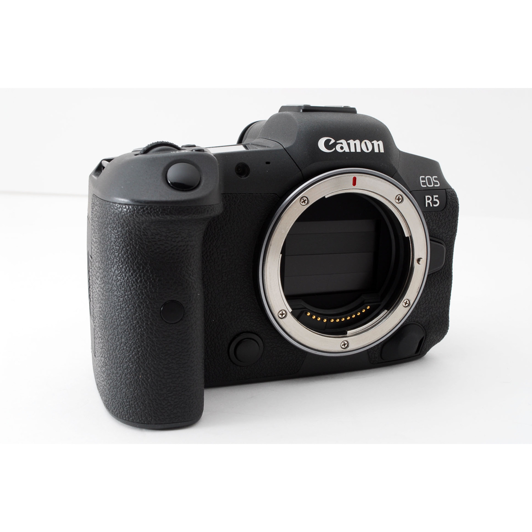 Canon(キヤノン)の保証残有 Canon EOS R5 元箱&取扱説明書付き、付属品完備 フルサイズ スマホ/家電/カメラのカメラ(ミラーレス一眼)の商品写真