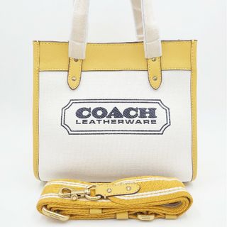 コーチ(COACH)の【新品】COACH トートバッグ 2way イエロー(トートバッグ)