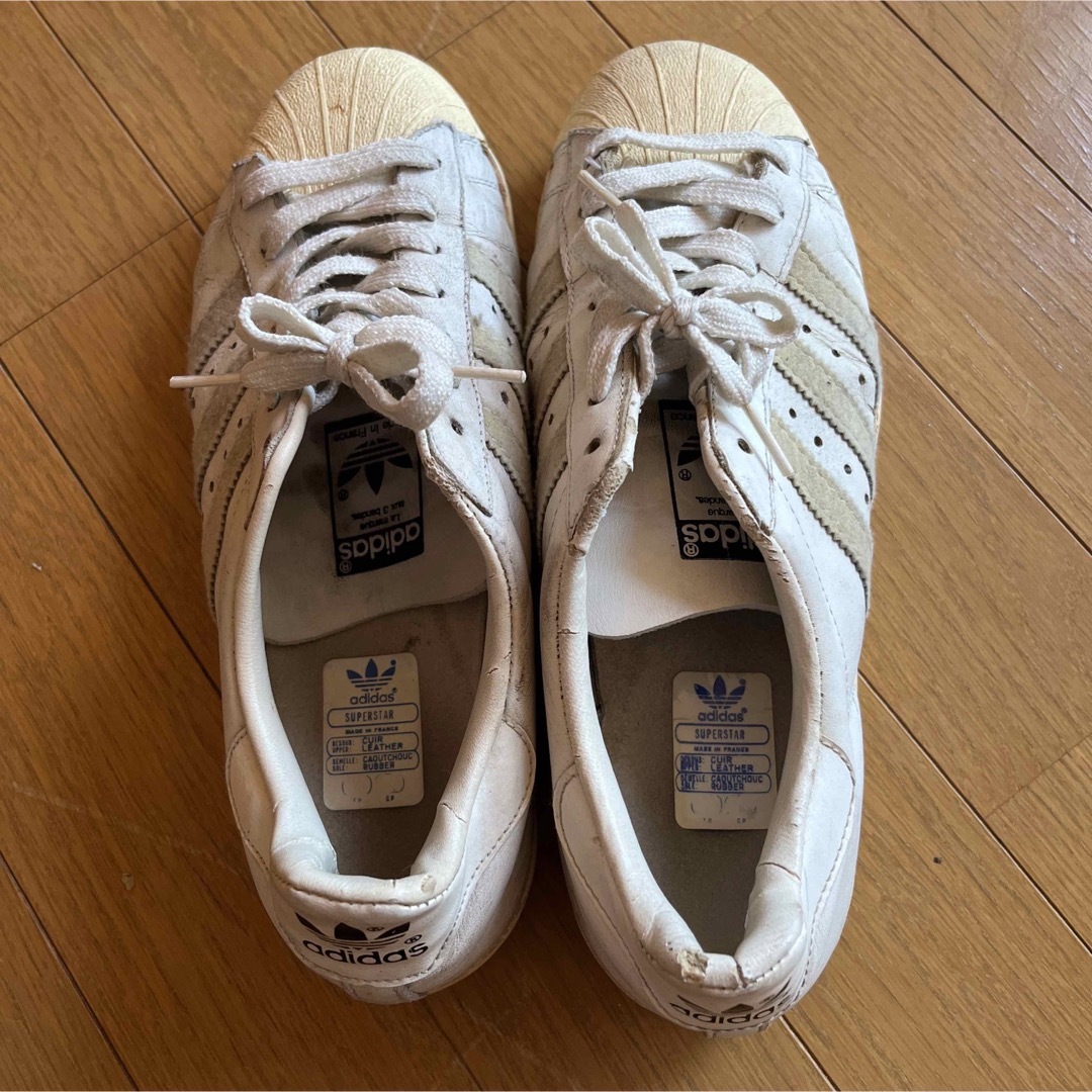 80’s adidas アディダス スーパースター フランス製 レディース