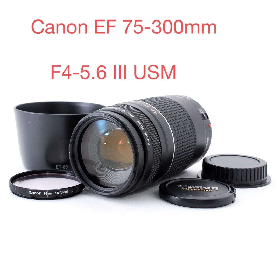 ☆極上品☆CANON キャノン Canon EF 75-300III USM