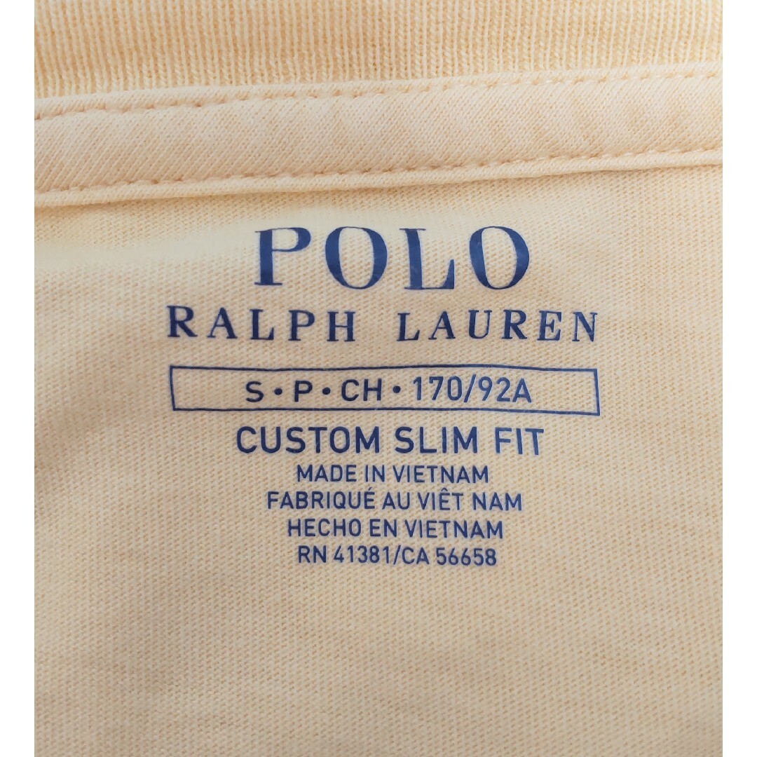 POLO RALPH LAUREN(ポロラルフローレン)のポロ ラルフローレン CUSTOM SLIMFIT メンズ 半袖Tシャツ S メンズのトップス(Tシャツ/カットソー(半袖/袖なし))の商品写真