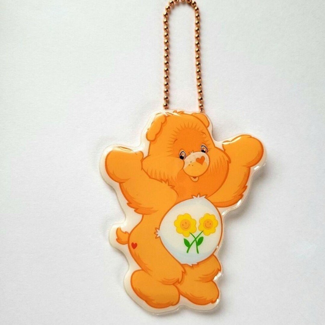 CareBears(ケアベア)の新品　ネームタグ　ケアベア　キーホルダー　フレンドベア　キーチェーン エンタメ/ホビーのおもちゃ/ぬいぐるみ(キャラクターグッズ)の商品写真