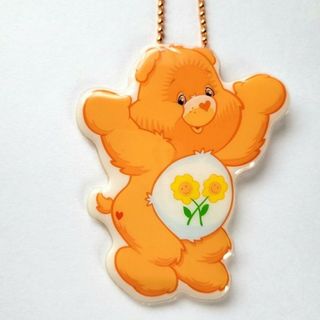 ケアベア(CareBears)の新品　ネームタグ　ケアベア　キーホルダー　フレンドベア　キーチェーン(キャラクターグッズ)