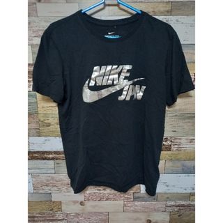 ナイキ(NIKE)のナイキ　NIKE　Tシャツ　ブラック×シルバー　M(Tシャツ/カットソー(半袖/袖なし))