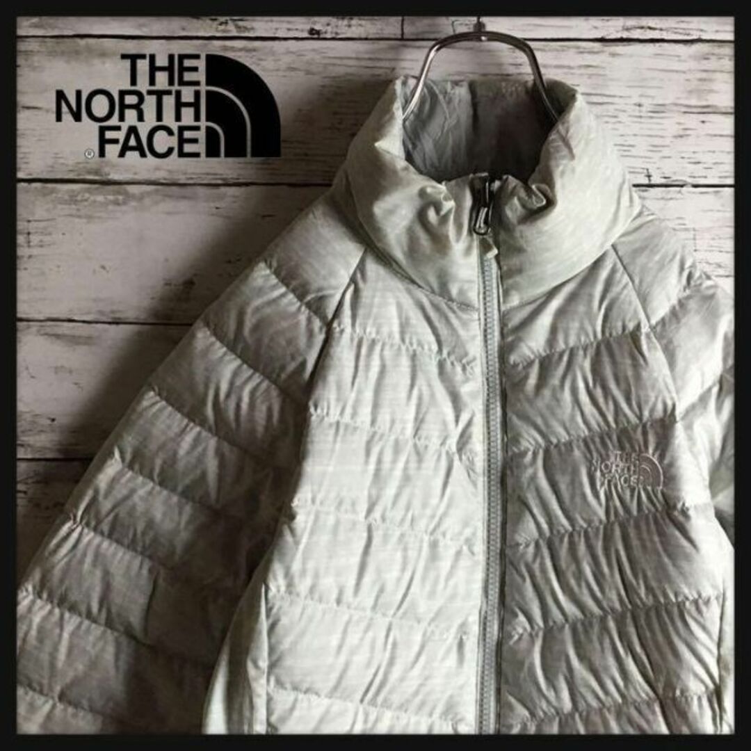THE NORTH FACE - 【ヌプシ550】ノースフェイス☆刺繍ロゴ入りダウン