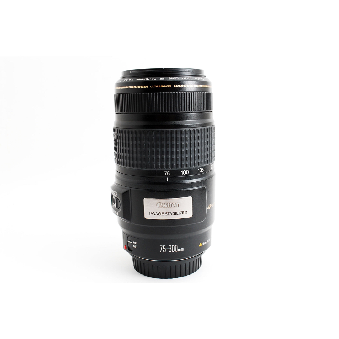 Canon - 手ぶれ補正付き キャノン CANON EF 75-300mm F4-5.6 ISの通販 ...