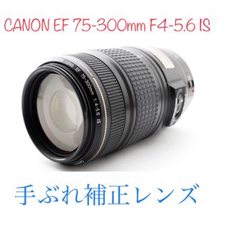 Canon - 手ぶれ補正付き キャノン CANON EF 75-300mm F4-5.6 ISの通販