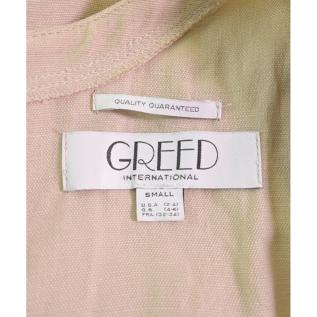 GREED(グリード)のGREED グリード オールインワン/サロペット S ベージュ 【古着】【中古】 レディースのパンツ(サロペット/オーバーオール)の商品写真