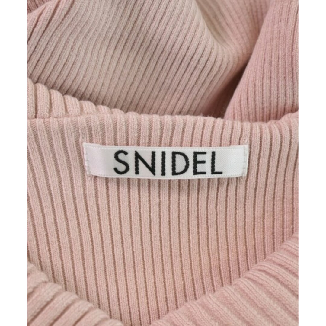 SNIDEL(スナイデル)のSNIDEL スナイデル ニット・セーター ONE ピンク 【古着】【中古】 レディースのトップス(ニット/セーター)の商品写真