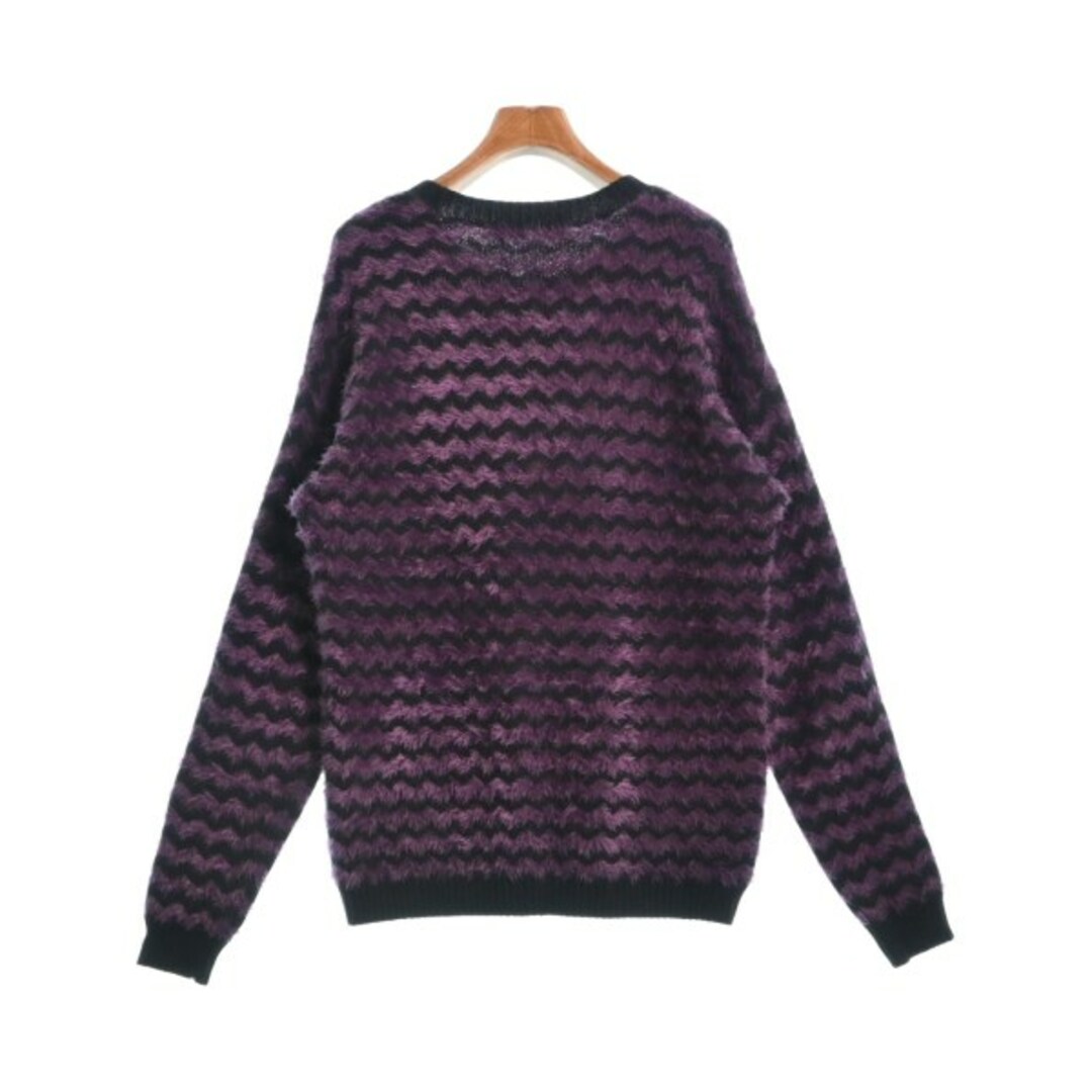 BCBGENERATION ニット・セーター F 紫x黒 1