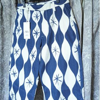 ZARA - ZARAウェービープリントパンツ LIMITED EDITIONの通販 by Mino's shop