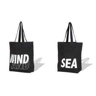 DENHAM WIND AND SEA CANVAS TOTE BAG NAVY - トートバッグ