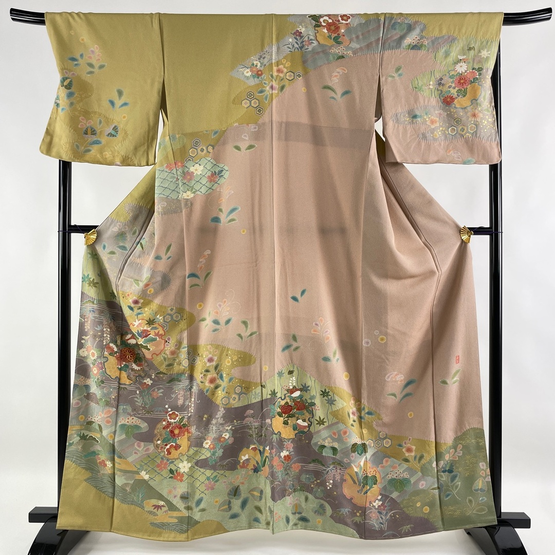 訪問着 身丈163cm 裄丈69.5cm 正絹 名品 | www.mumstheword.me