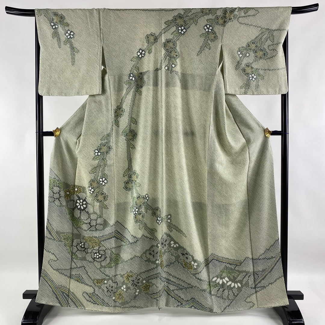 訪問着 身丈164cm 裄丈68cm 正絹 名品 | hartwellspremium.com