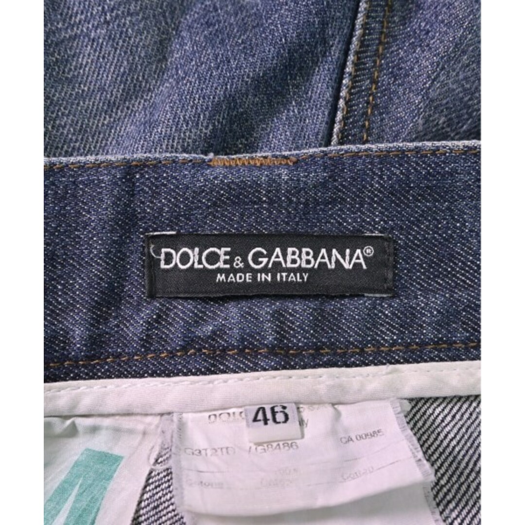 DOLCE&GABBANA デニムパンツ 46(M位) インディゴ(デニム)