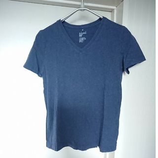 ムジルシリョウヒン(MUJI (無印良品))の無印良品  レディース 杢 Vネック半袖Tシャツ(Tシャツ(半袖/袖なし))