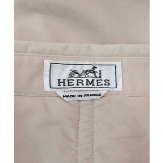HERMES エルメス カジュアルシャツ 42(XL位) ベージュ