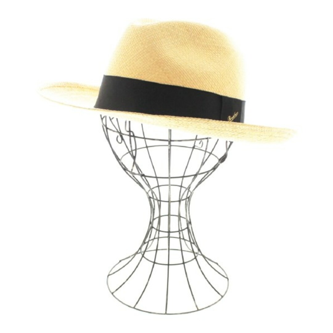 Borsalino - Borsalino ボルサリーノ ストローハット 58 ベージュ系