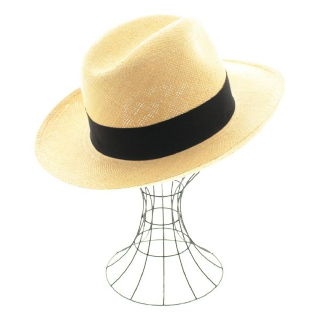 Borsalino - Borsalino ボルサリーノ ストローハット 58 ベージュ系