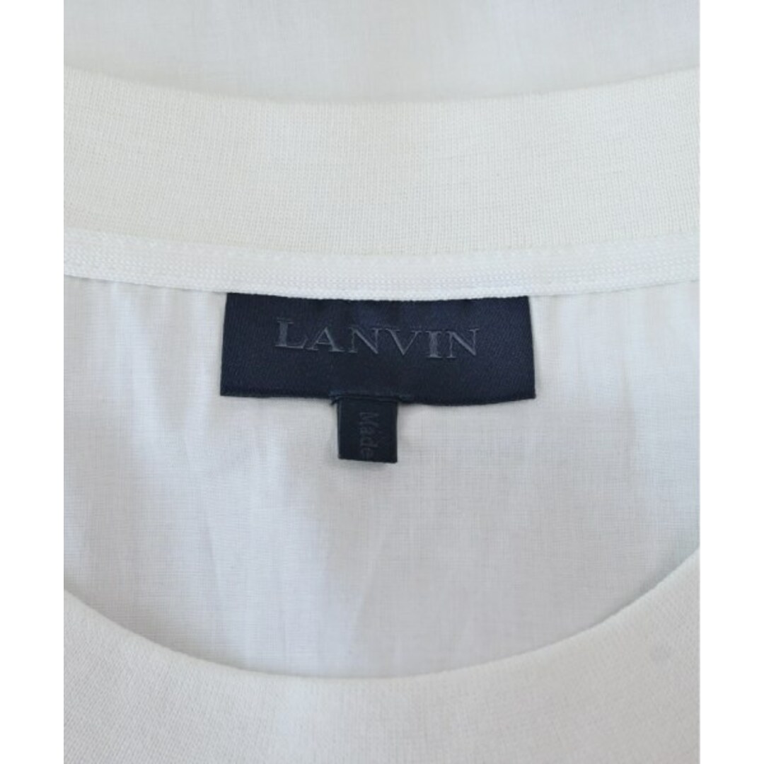 LANVIN(ランバン)のLANVIN ランバン カジュアルシャツ S 白 【古着】【中古】 メンズのトップス(シャツ)の商品写真