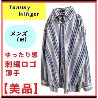 トミーヒルフィガー(TOMMY HILFIGER)の【★大セール★】トミーヒルフィガー長袖チェック　ボーダーM(シャツ/ブラウス(長袖/七分))