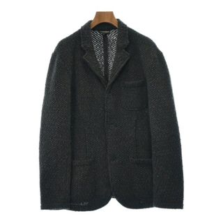 エンポリオアルマーニ(Emporio Armani)のEMPORIO ARMANI カジュアルジャケット M グレー 【古着】【中古】(テーラードジャケット)