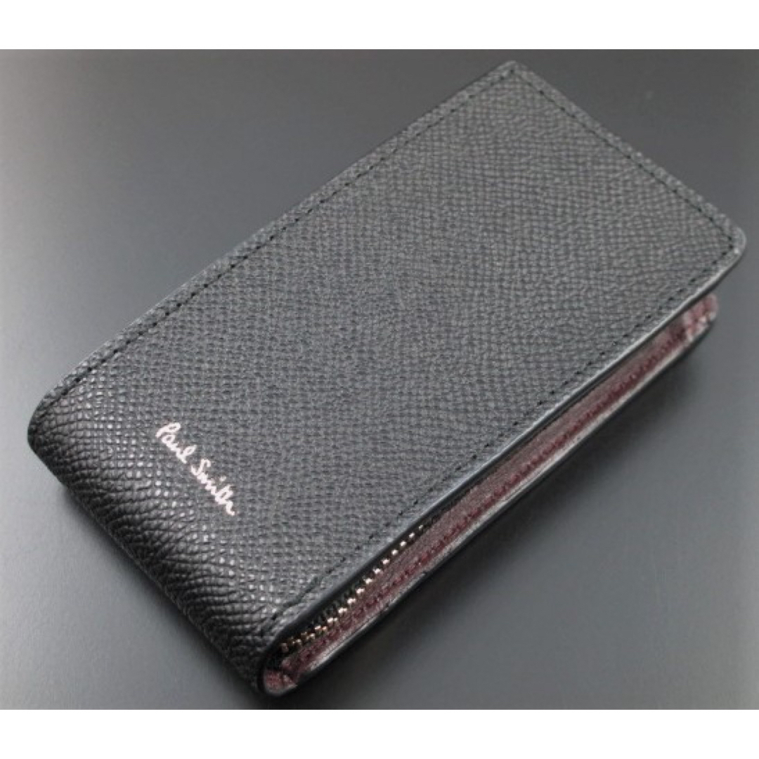 ☆残りわずか☆新品☆箱付 ポールスミス ファスナー式 キーケース 黒☆ | フリマアプリ ラクマ