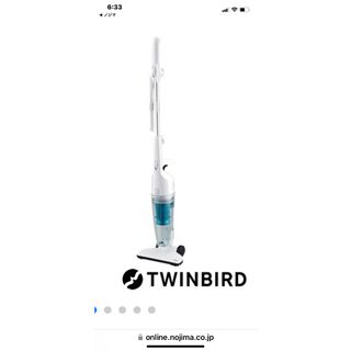 ツインバード(TWINBIRD)の慧斗様専用  スティッククリーナー (掃除機)