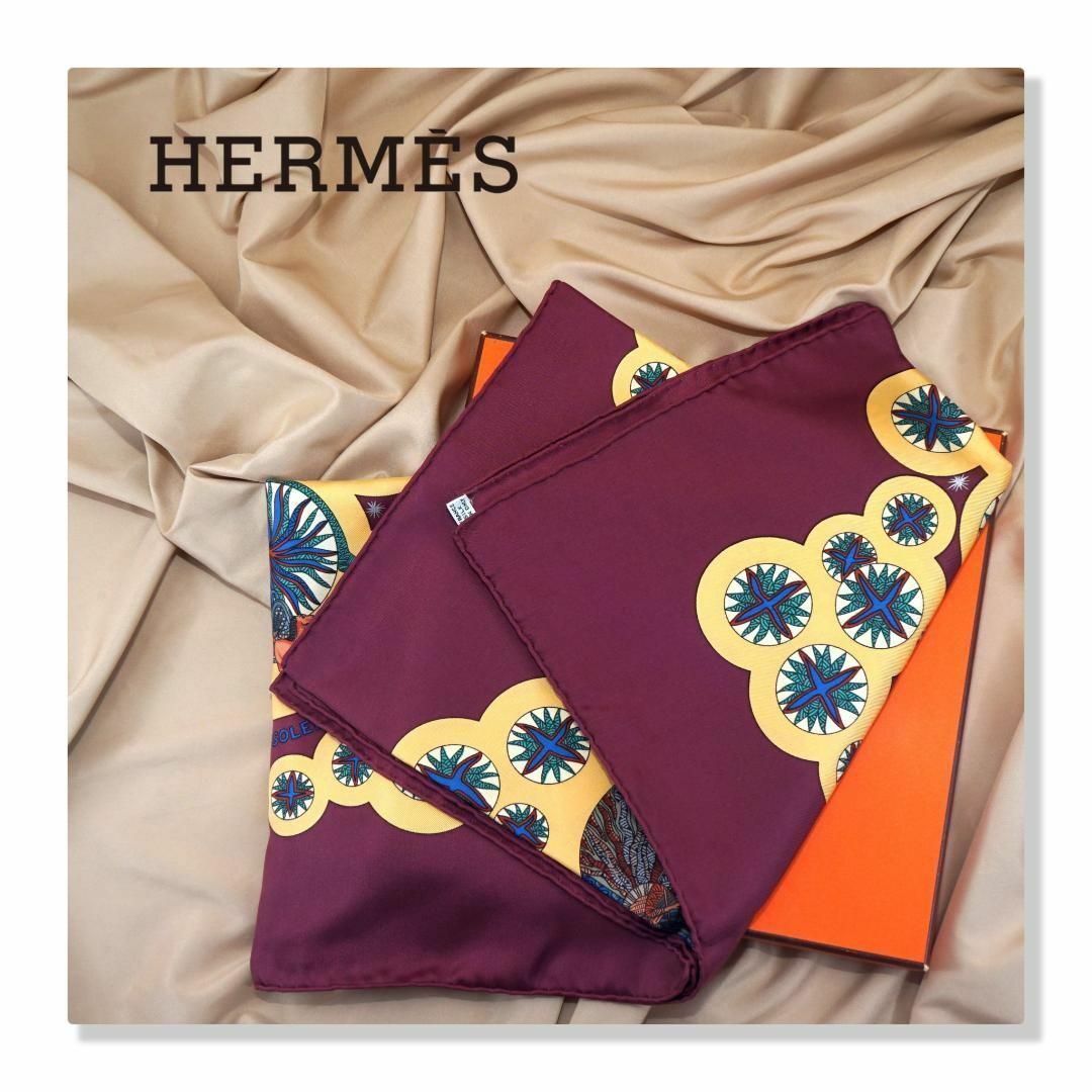 HERMES エルメス カレ 90 スカーフ 太陽王 【公式通販】ストア