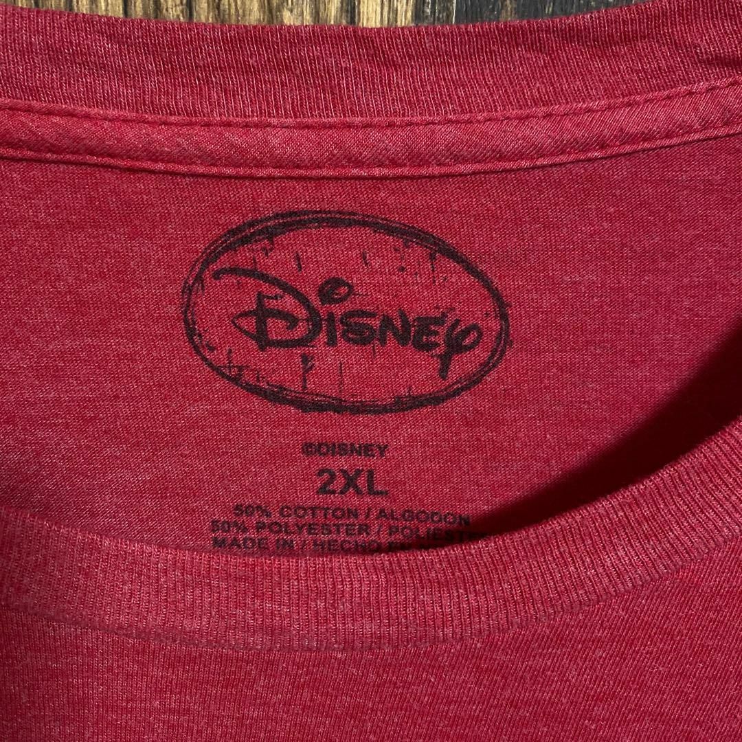 Disney メンズ 半袖 Tシャツ キャラクター ビッグシルエットUSA 7