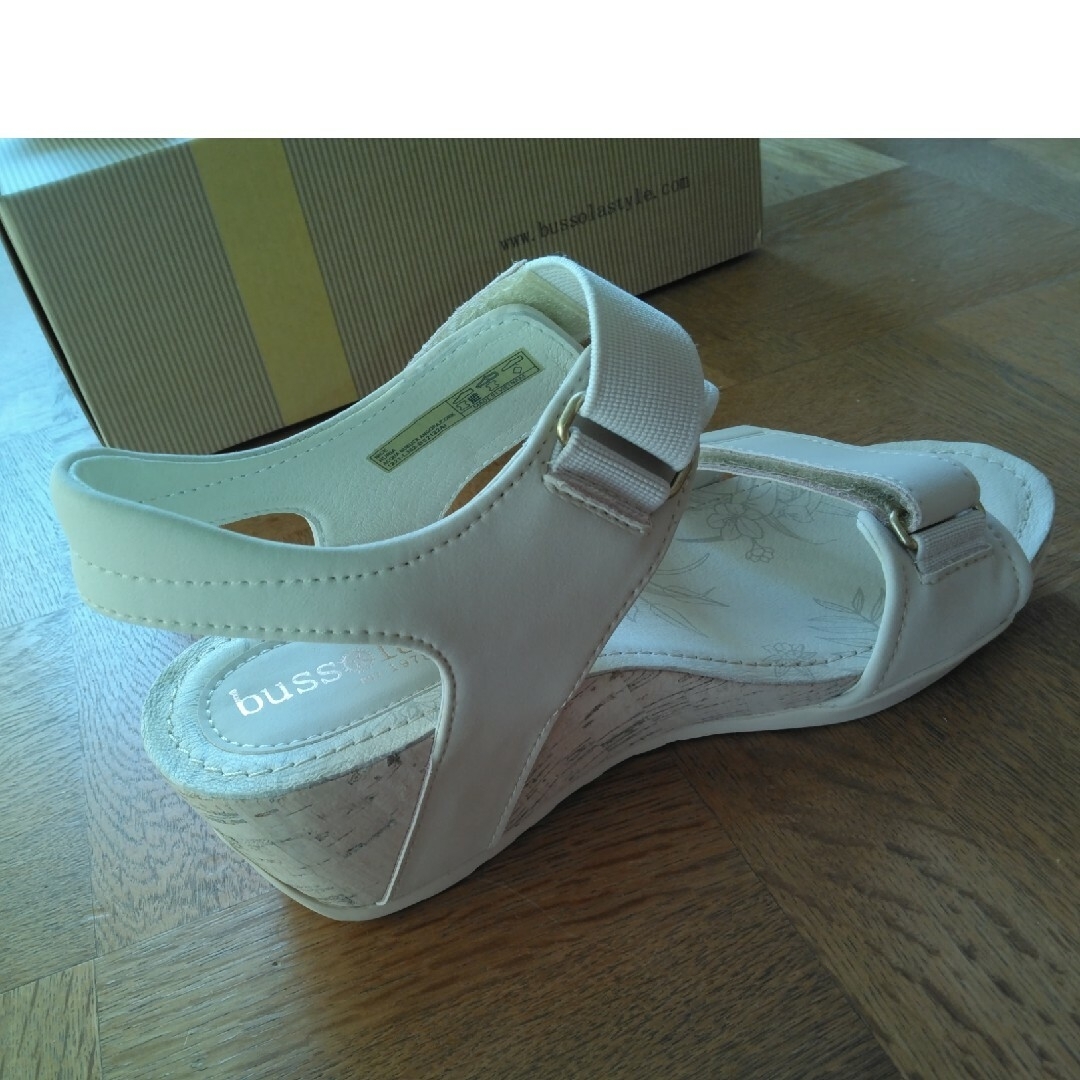 bussola(ブソラ)の新品⭐ブソラ　bussola レディース　サンダル　EU38　24～25cm レディースの靴/シューズ(サンダル)の商品写真