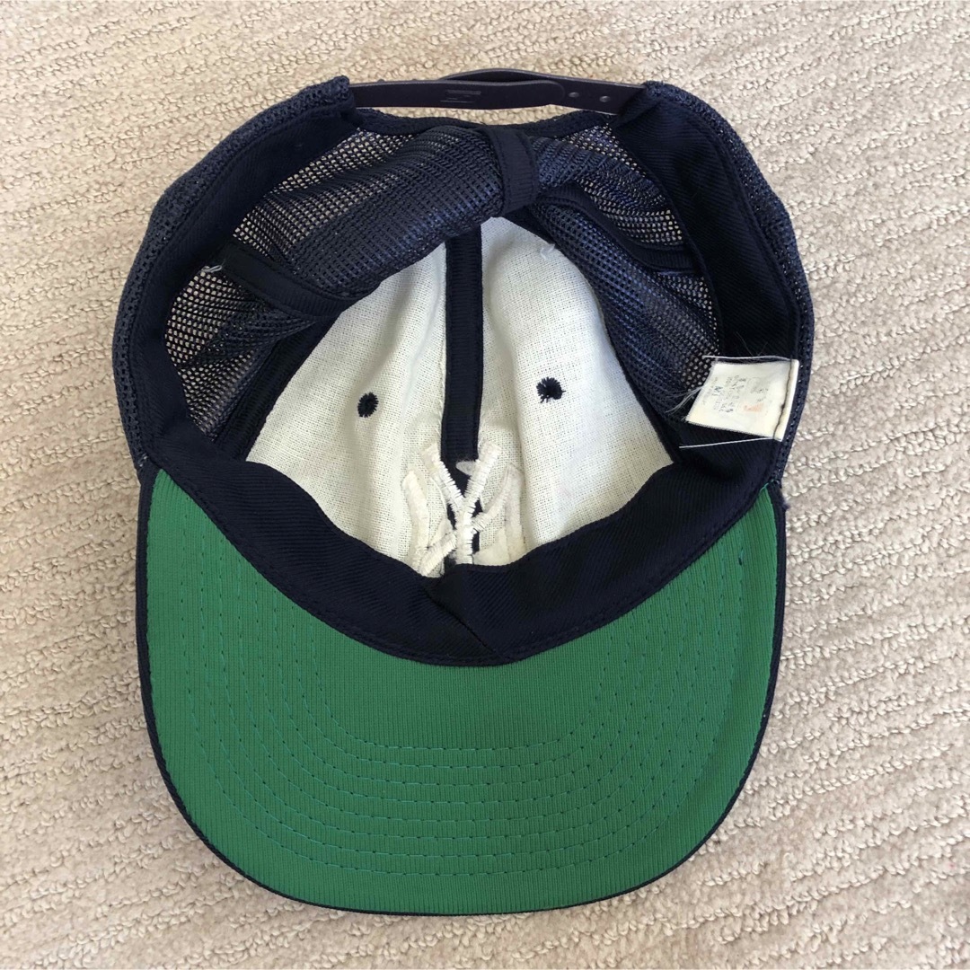 Vtg 70s ニューヨークヤンキース スナップバッグ キャップ USA製 L