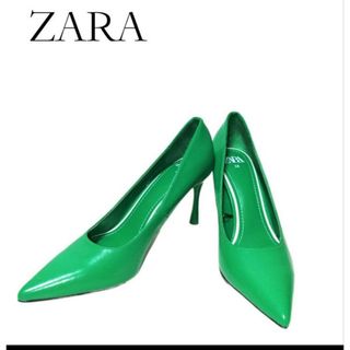 ザラ(ZARA)の✨ZARA★レディース★エナメル★パンプス★ヒール(ハイヒール/パンプス)