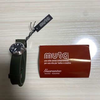 ムータ(muta)のムータマリン 時計 新品未使用(腕時計)
