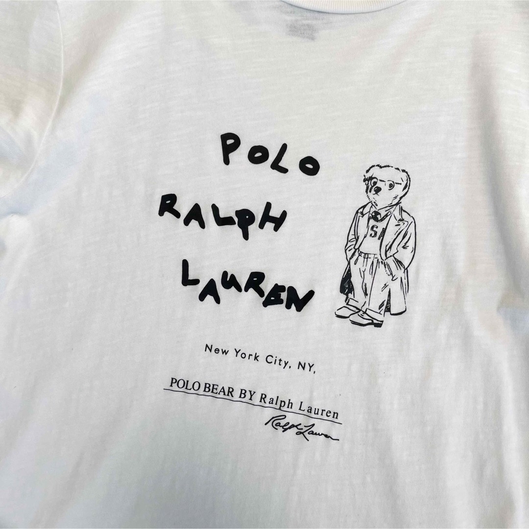 POLO RALPH LAUREN(ポロラルフローレン)のPOLO Ralph Lauren   ポロベアコットンTシャツ　美品　レア メンズのトップス(Tシャツ/カットソー(半袖/袖なし))の商品写真