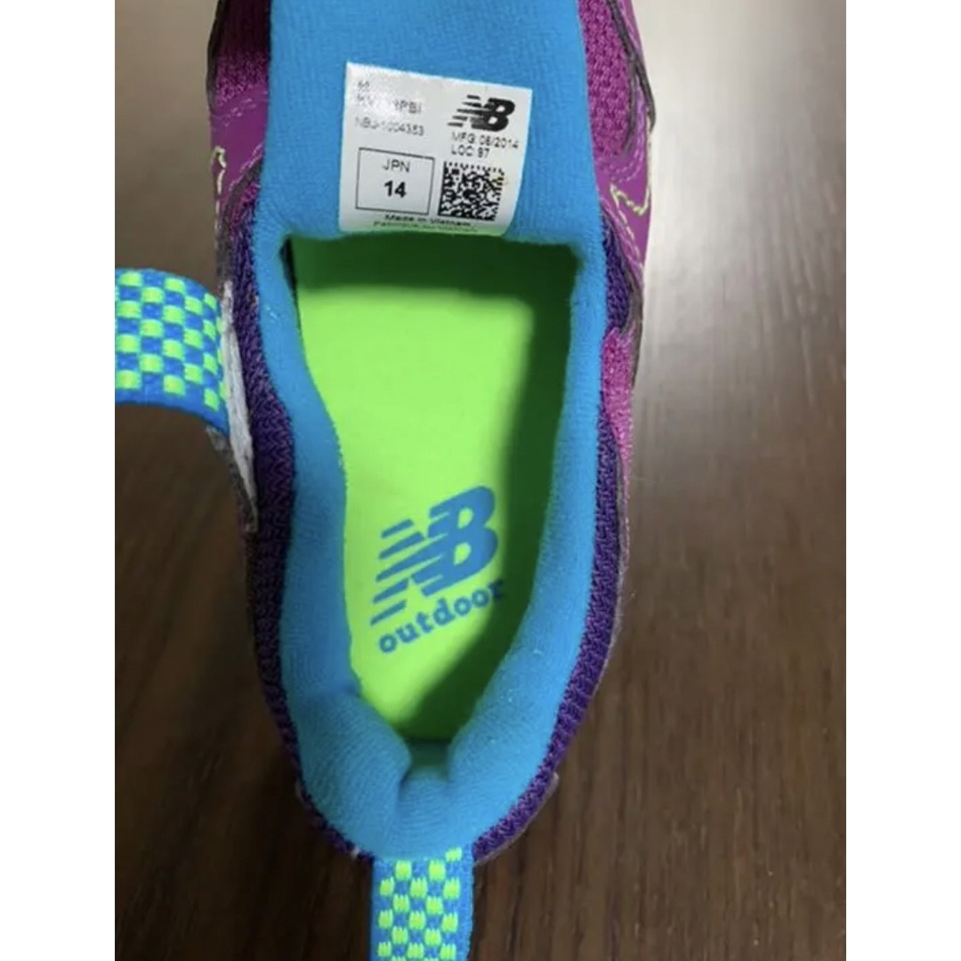 New Balance(ニューバランス)のニューバランス　14cm キッズ/ベビー/マタニティのキッズ靴/シューズ(15cm~)(スニーカー)の商品写真